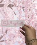 Sakura Instagram Decal